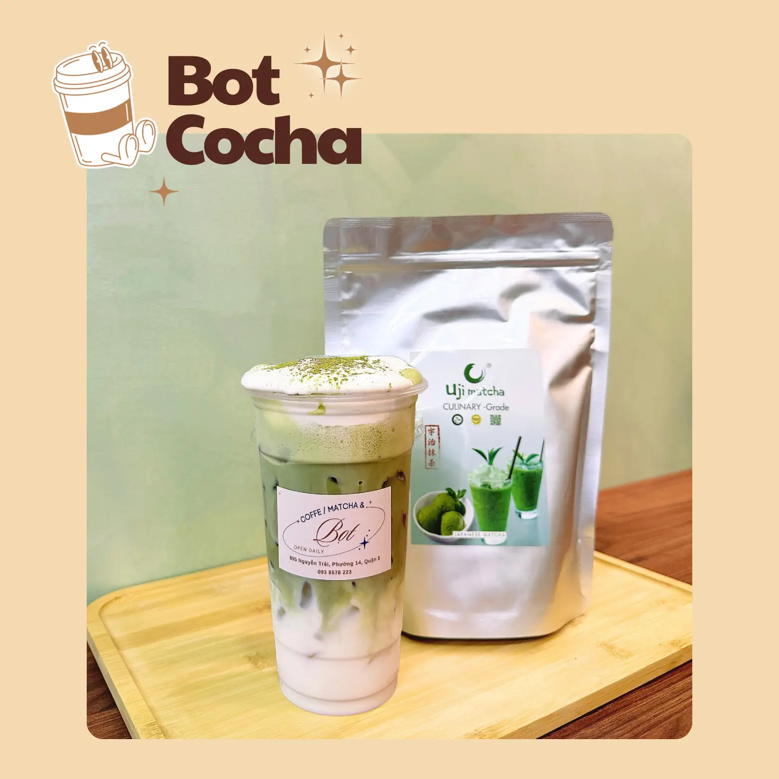 Hình ảnh Matcha Kem Muối