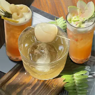 Hình ảnh 1 KOMBUCHA VẢI + 2 TRÀ TRÁI CÂY BẤT KÌ