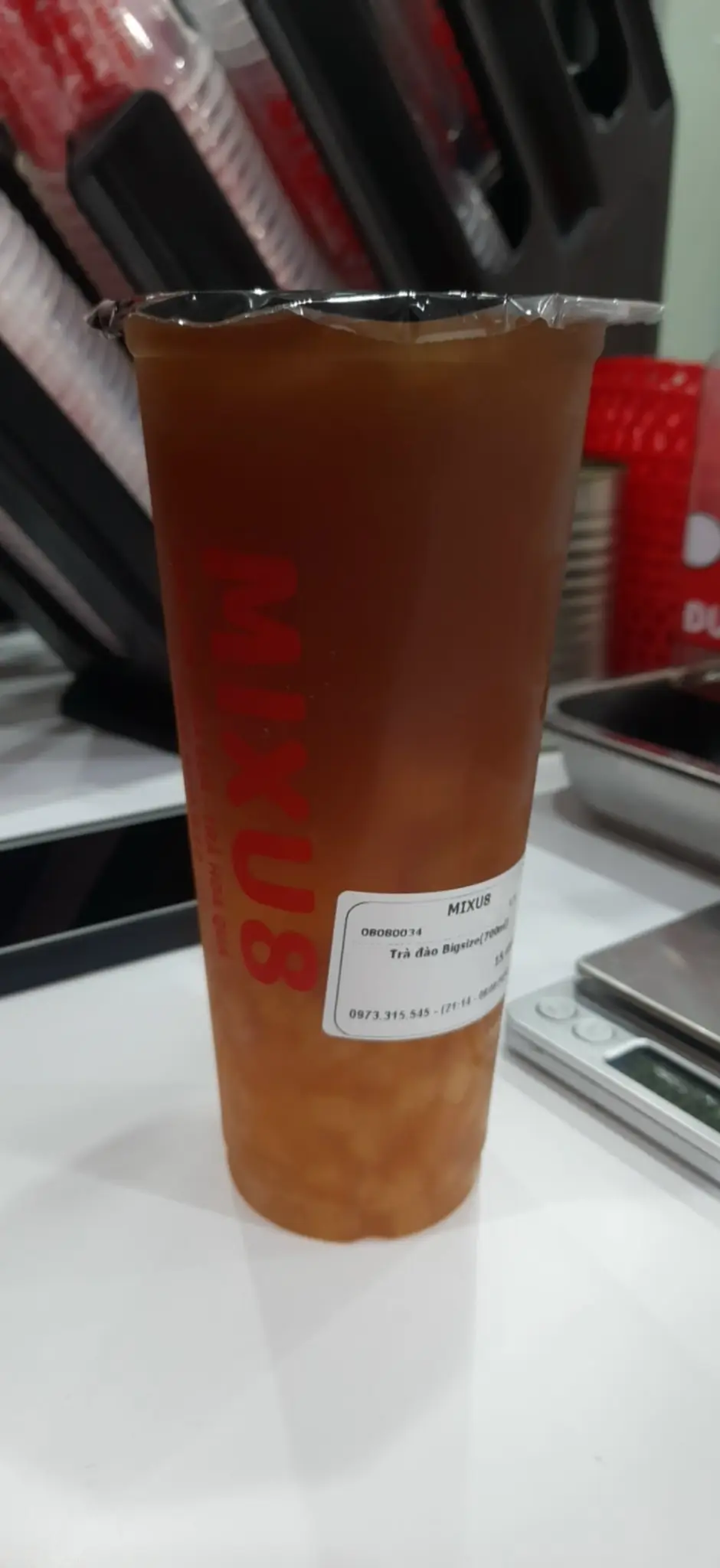 Hình ảnh Trà đào bigsize