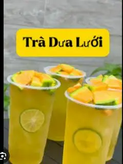 Hình ảnh Trà dưa lưới mix dứa chanh dây