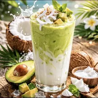 Hình ảnh Bơ + Dừa