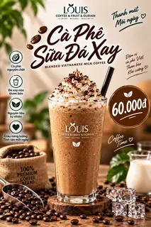 Hình ảnh cà phê sữa đá xay