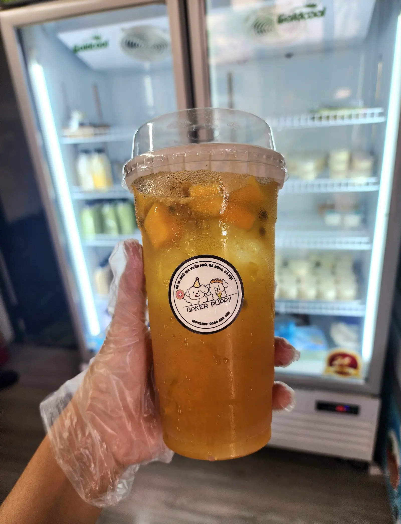 Hình ảnh Trà xoài chanh leo cốc 700ml