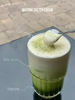 Hình ảnh Matcha Latte Kem Muối