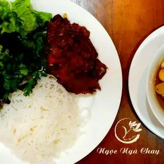 Hình ảnh Bún chả chay nướng