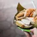 Hình ảnh Bánh giò nem nướng xúc xích