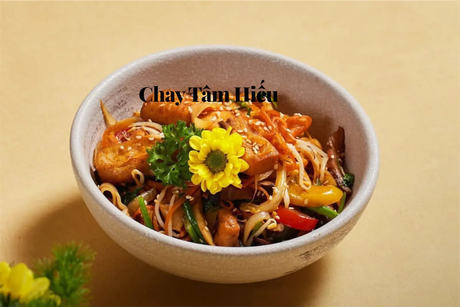 Hình ảnh Miến xào chay - stir - fried glass noodles