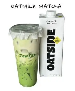 Hình ảnh Oat Milk Matcha Latte - Matcha Sữa Yến Mạch