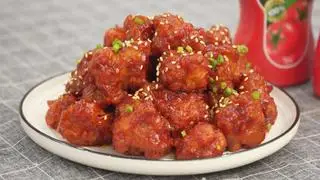 Hình ảnh Gà Popcorn Sốt Cay
