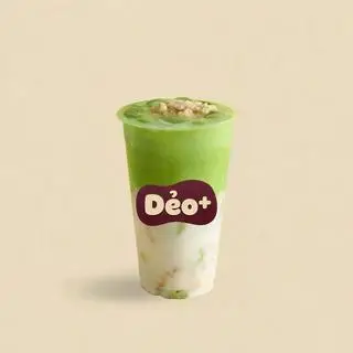 Hình ảnh Trà sữa matcha mochi yến mạch