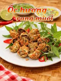 Hình ảnh ốc hương rang muối 