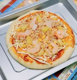 Hình ảnh Pizza to hải sản phomai