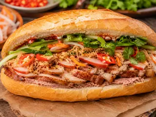 Hình ảnh BÁNH MÌ SIÊU TOPPING