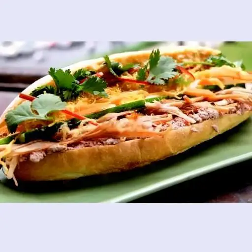 Hình ảnh Bánh Mì Trứng - Bò Khô