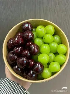 Hình ảnh Cherry mix Nho mẫu đơn - Ngon ngọt lịm