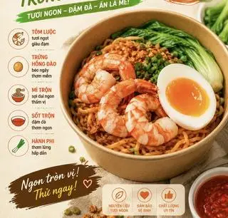 Hình ảnh Mì trộn tôm 