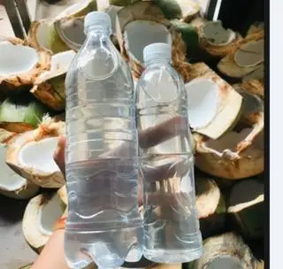 Hình ảnh nước dừa Lai xiêm chai 500ml 