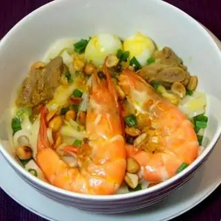 Hình ảnh Mì quảng tôm thịt trứng