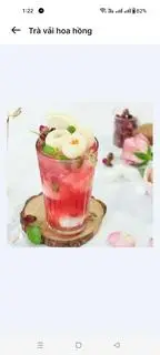 Hình ảnh Trà vải hoa hồng