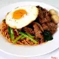 Hình ảnh Mì xào bò trứng