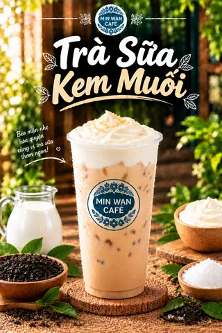 Hình ảnh Trà Sữa Kem Muối