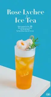 Hình ảnh Rose lychee ice tea