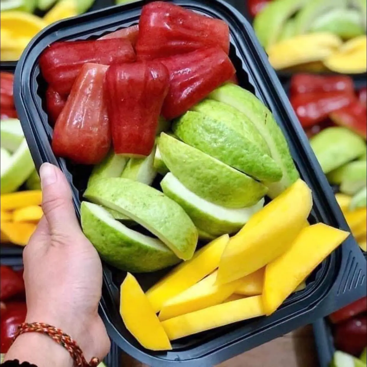 Hình ảnh Khay Hoa Quả Mix(Xoài+Roi+Ổi)