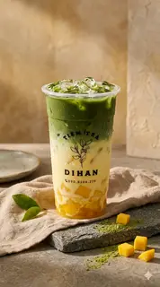 Hình ảnh Matcha Latte Xoài