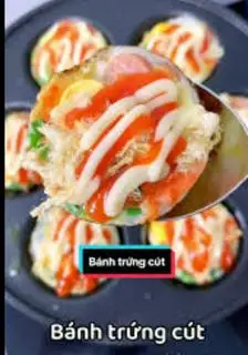 Hình ảnh Bánh trứng cút nướng 8 bánh