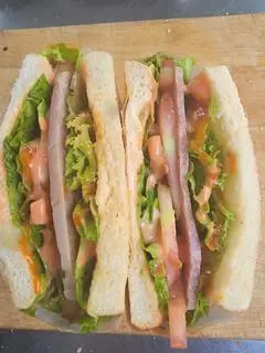 Hình ảnh Sandwich thịt jambon