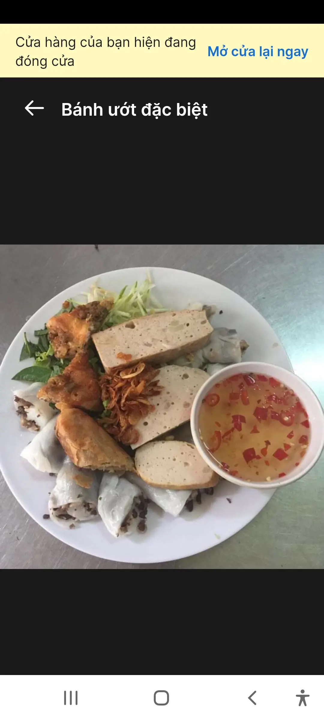 Hình ảnh Bánh cuốn nhân nóng