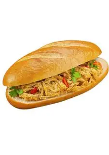 Hình ảnh Bánh Mì Thập Cẩm Gà Xé