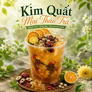 Hình ảnh KIM QUẤT MAI THẢO TRÀ