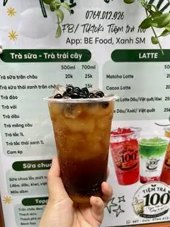 Hình ảnh Hồng trà trân châu