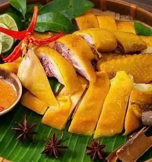 Hình ảnh Gà ủ muối hoa tiêu 1/2 con (hâm nóng)