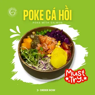 Hình ảnh NEW! Poke with Salmon/Poke Cá hồi