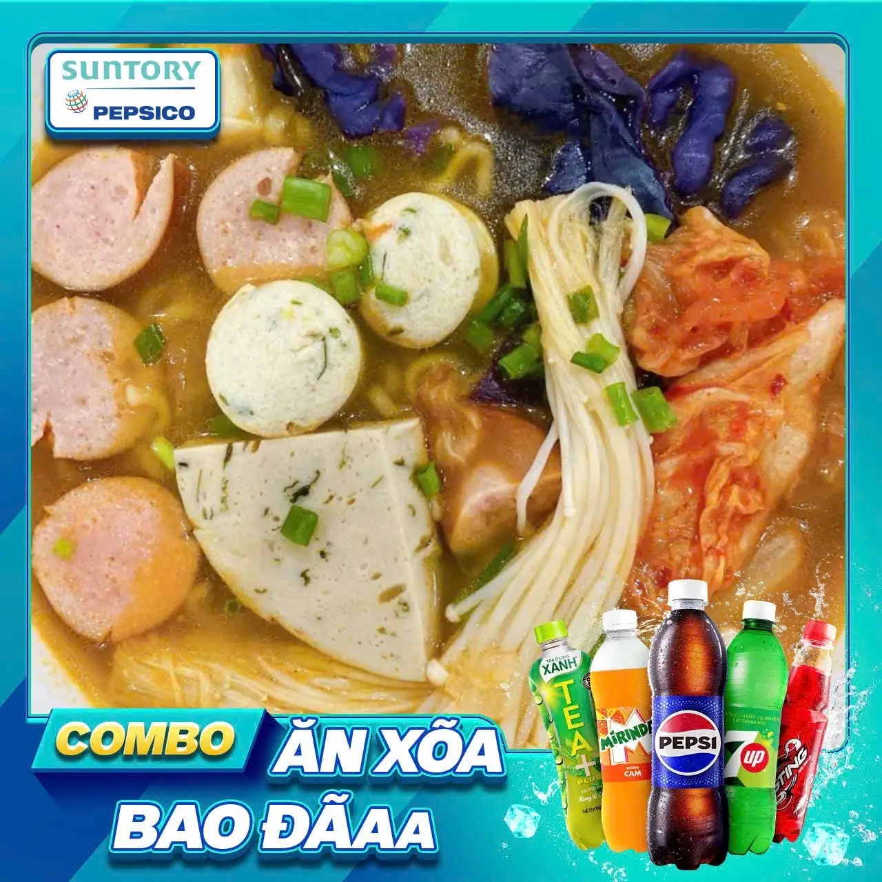 Hình ảnh Mì Cay Chay + Pepsi