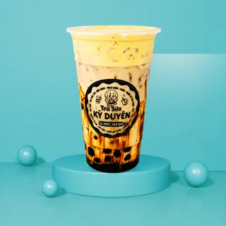 Hình ảnh TRÀ SỮA TRÂN CHÂU ĐƯỜNG ĐEN KEM TRỨNG PHÔ MAI