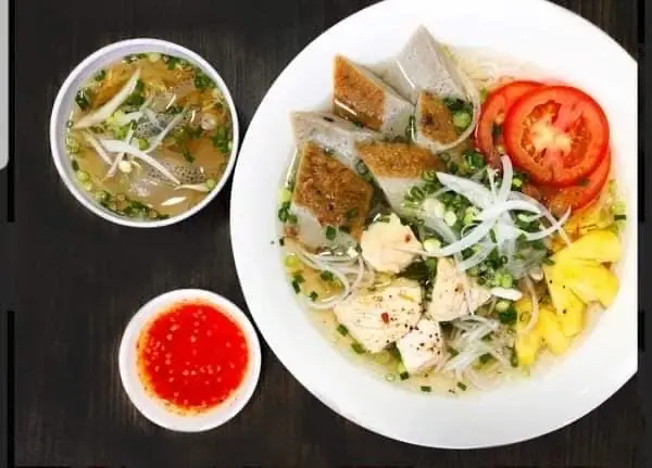 Hình ảnh bún chả cá Nha Trang