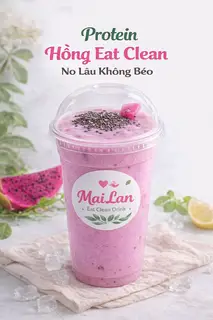 Hình ảnh Protein hồng eat clean - no lâu không béo