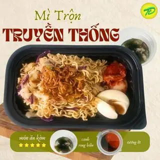 Hình ảnh Mì trộn indomie truyền thống