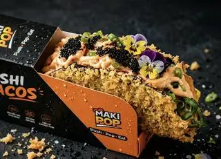 Hình ảnh TA02. Spicy Tuna Taco-Cá Ngừ Cay