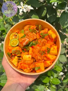Hình ảnh chân gà sốt thái M