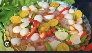 Hình ảnh SỨA THÂN SÔT CÀ PHÁO MẮM NHỈ 