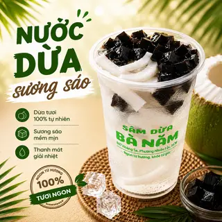 Hình ảnh Nước dừa sương sáo