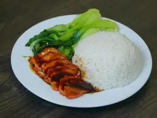 Hình ảnh Cơm xá xíu - Char siu rice
