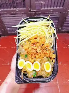 Hình ảnh Bánh Tráng  Mỡ Hành +  Tóp Mỡ Trứng Cút