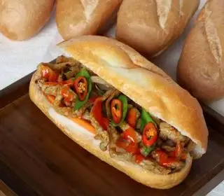 Hình ảnh Bánh mì chả cá size lớn