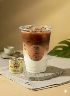 Hình ảnh CÀ PHÊ SỮA GẤU LY 700ML