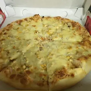 Hình ảnh Pizza gà nấm (30cm)